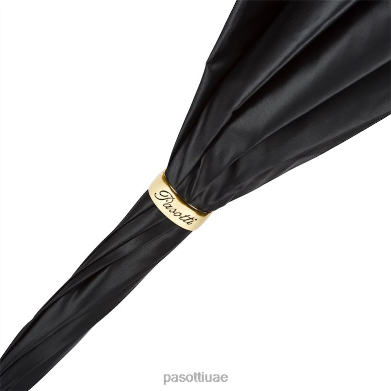 مظلة | 189 1409-29 b17 - مظلة نمر سوداء، قماش مزدوج PASOTTI Z446V411